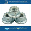In stock for Nylon Lock Flange Nuts made in China